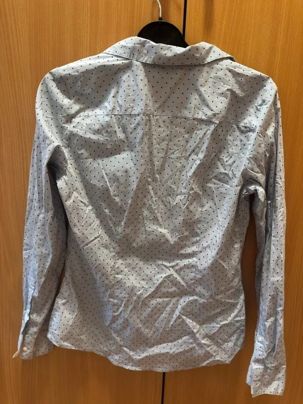 Camisa Estampada de Rayas y Topos - H&M (Talla 38) – photo 5